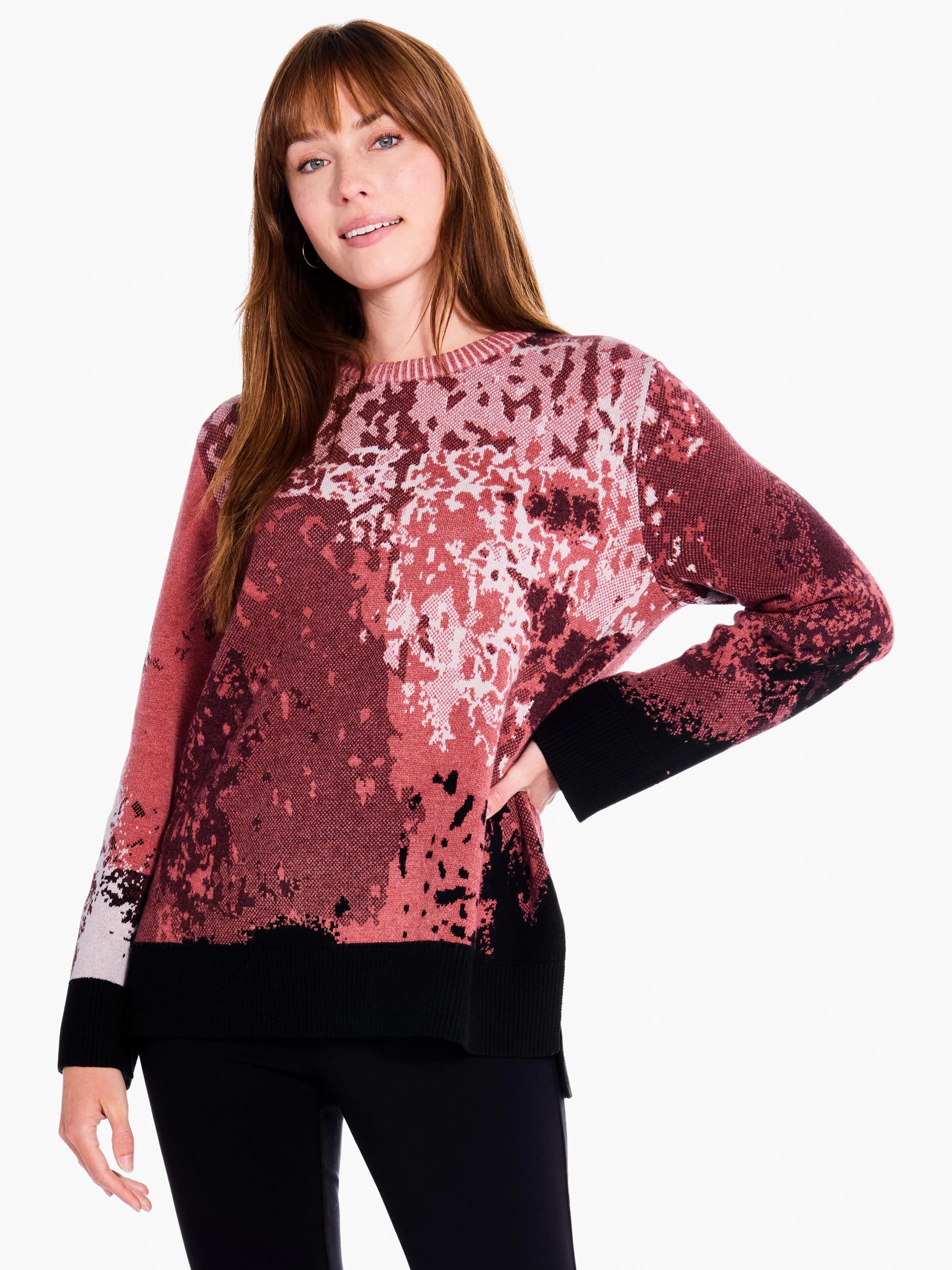 Scenic Sweater RED MULTI 3 Scenic Sweater RED MULTI
