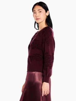 Twist It Up Sweater RED MULTI -Classic Fashion Clothing Store F231155REDPRODUCT 02