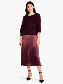 Twist It Up Sweater RED MULTI -Classic Fashion Clothing Store F231155REDPRODUCT 04