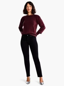 Femme Sleeve Sweater REDWOOD -Classic Fashion Clothing Store F231162RDWPRODUCT 04