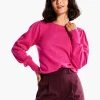 Femme Sleeve Sweater SHOCKING PINK