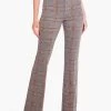 31" Sketched Plaid Bootcut Knit Pant NEUTRAL MULTI