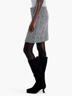 Etched Tweed Slim Skirt BLACK MULTI -Classic Fashion Clothing Store F231353BLMPRODUCT 02