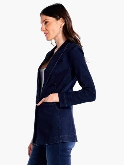 Soft As Butter Denim Blazer TWILIGHT 9 Soft As Butter Denim Blazer TWILIGHT -Classic Fashion Clothing Store F231505TWIPRODUCT 02