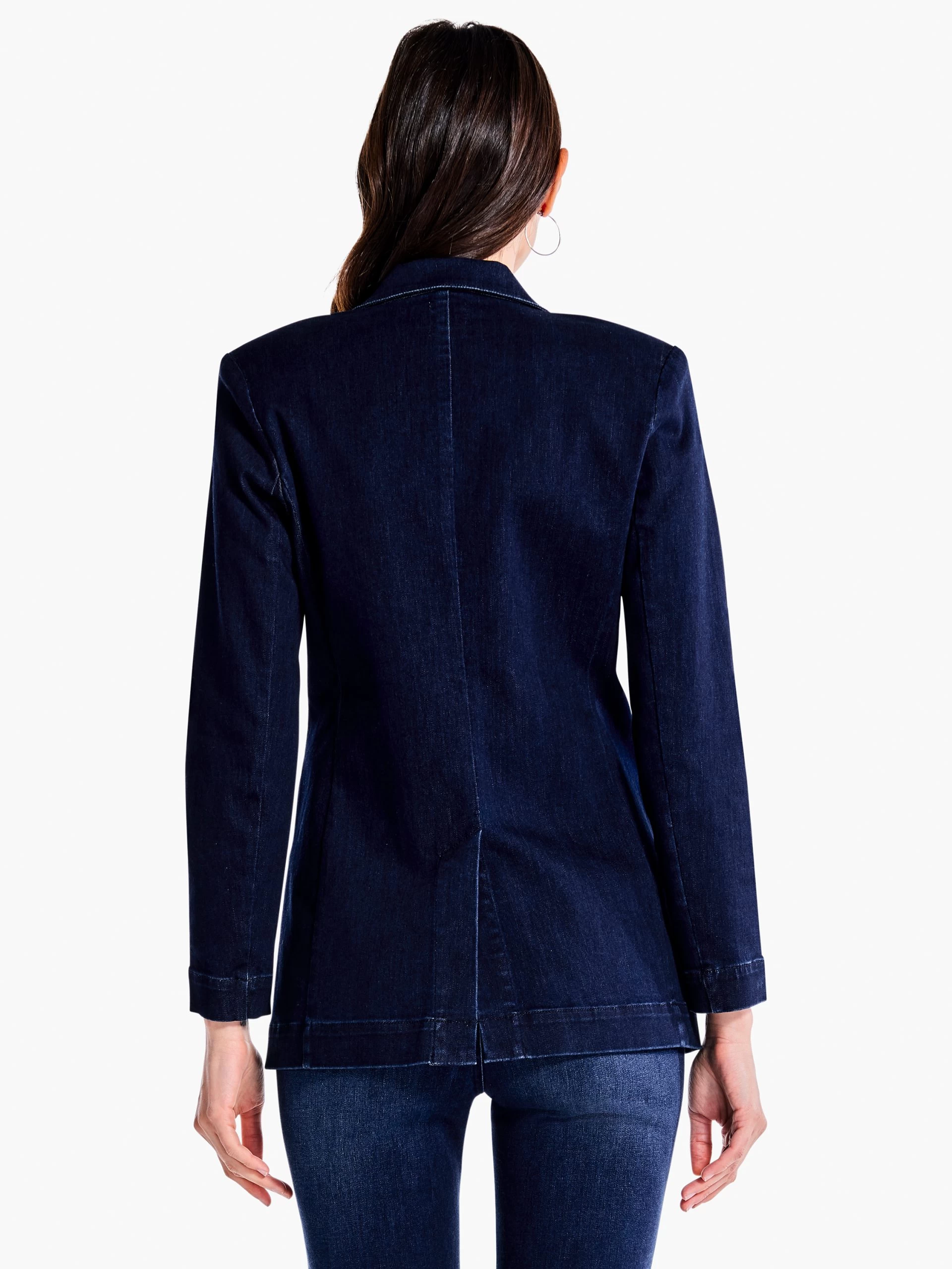 Soft As Butter Denim Blazer TWILIGHT 6 Soft As Butter Denim Blazer TWILIGHT - Image 4