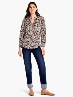 Day Shade Live In Top NEUTRAL MULTI -Classic Fashion Clothing Store F231617NUMPRODUCT 04