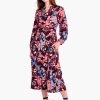 Autumn Bloom Live In Dress RED MULTI -Classic Fashion Clothing Store F231901REDPRODUCT 01