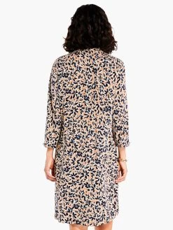 Day Shade Live In Dress NEUTRAL MULTI -Classic Fashion Clothing Store F231915NUMPRODUCT 03