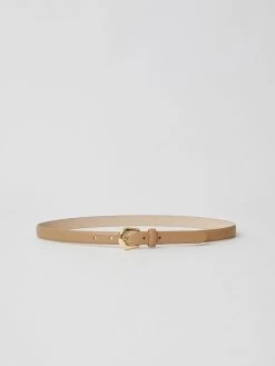 B-Low The Belt Kennedy Mini Leather Belt CAMEL GOLD