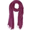 Meg Cohen Full Fringe Alpaca Scarf PINK -Classic Fashion Clothing Store FFASPNKPRODUCT 01