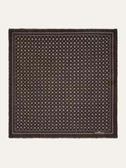 Moismont Foulard N°676 Scarf CHARCOAL -Classic Fashion Clothing Store FOPAU67503CHRPRODUCT 01