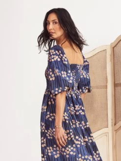 Firefly Glow Dress BLUE MULTI -Classic Fashion Clothing Store FW1903BLTPRODUCT 05