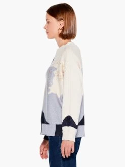 Soft Sparkles Sweater GREY MULTI -Classic Fashion Clothing Store H221190RGMIPRODUCT 02