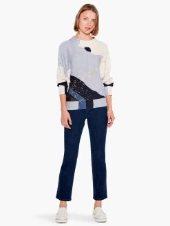 Soft Sparkles Sweater GREY MULTI -Classic Fashion Clothing Store H221190RGMIPRODUCT 04