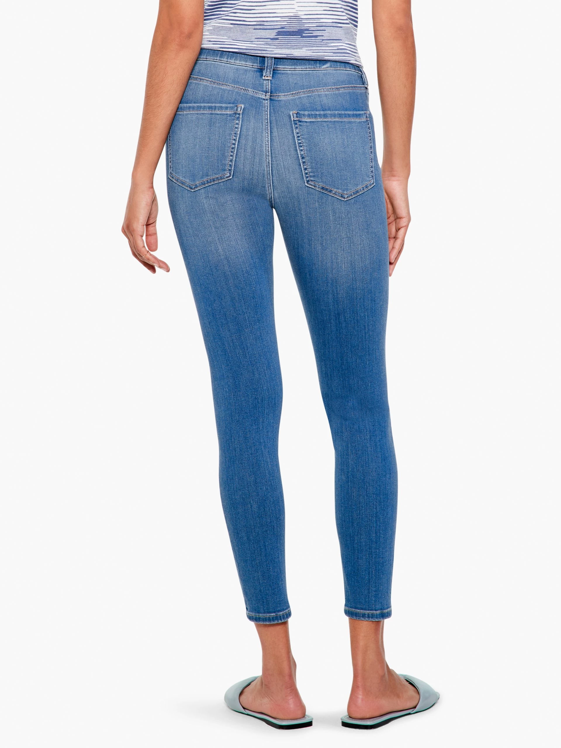 Liverpool Gia Glider Ankle Jean DENIM 5 Liverpool Gia Glider Ankle Jean DENIM - Image 3