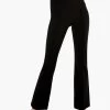 Liverpool - Pearl Full Length Flare BLACK