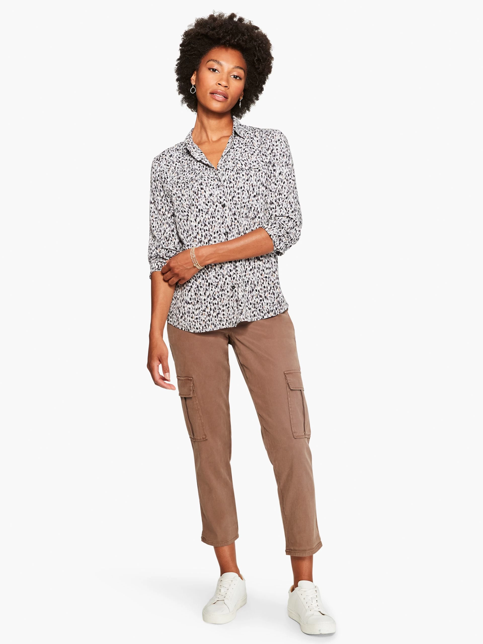 Liverpool - Cargo Pant With Cuff TOFFEE 6 Liverpool - Cargo Pant With Cuff TOFFEE - Image 4