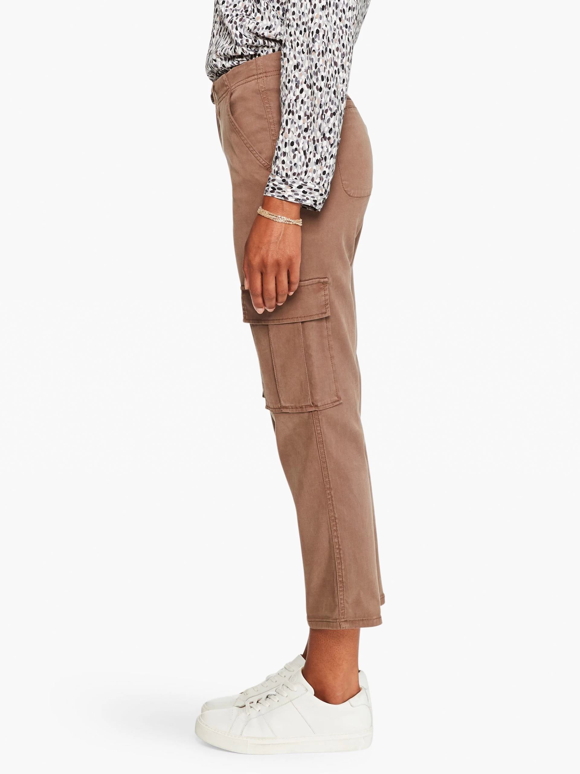 Liverpool - Cargo Pant With Cuff TOFFEE 4 Liverpool - Cargo Pant With Cuff TOFFEE - Image 2