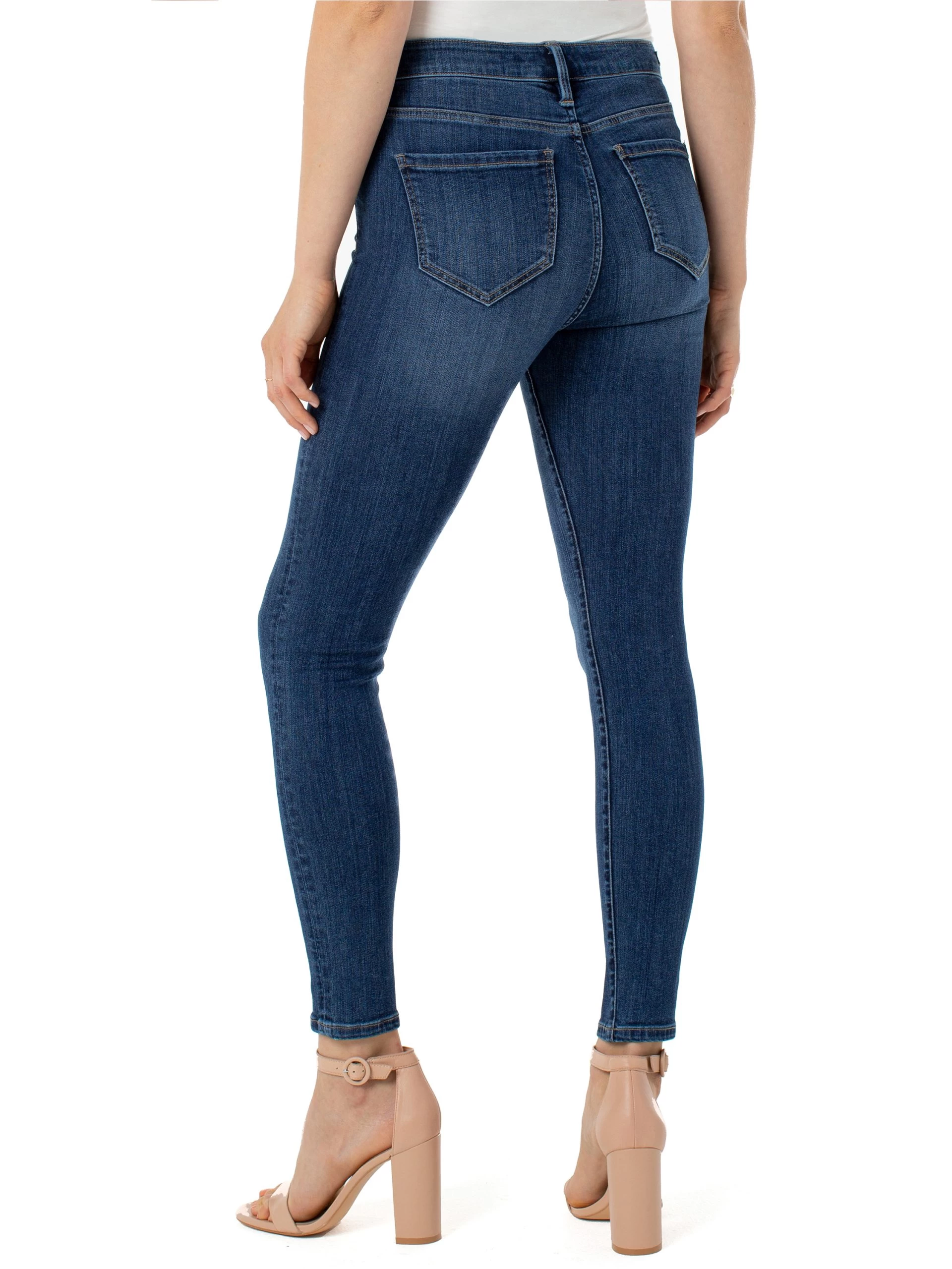 Liverpool Petite Abby High-Rise Ankle DARK DENIM 4 Liverpool Petite Abby High-Rise Ankle DARK DENIM - Image 2