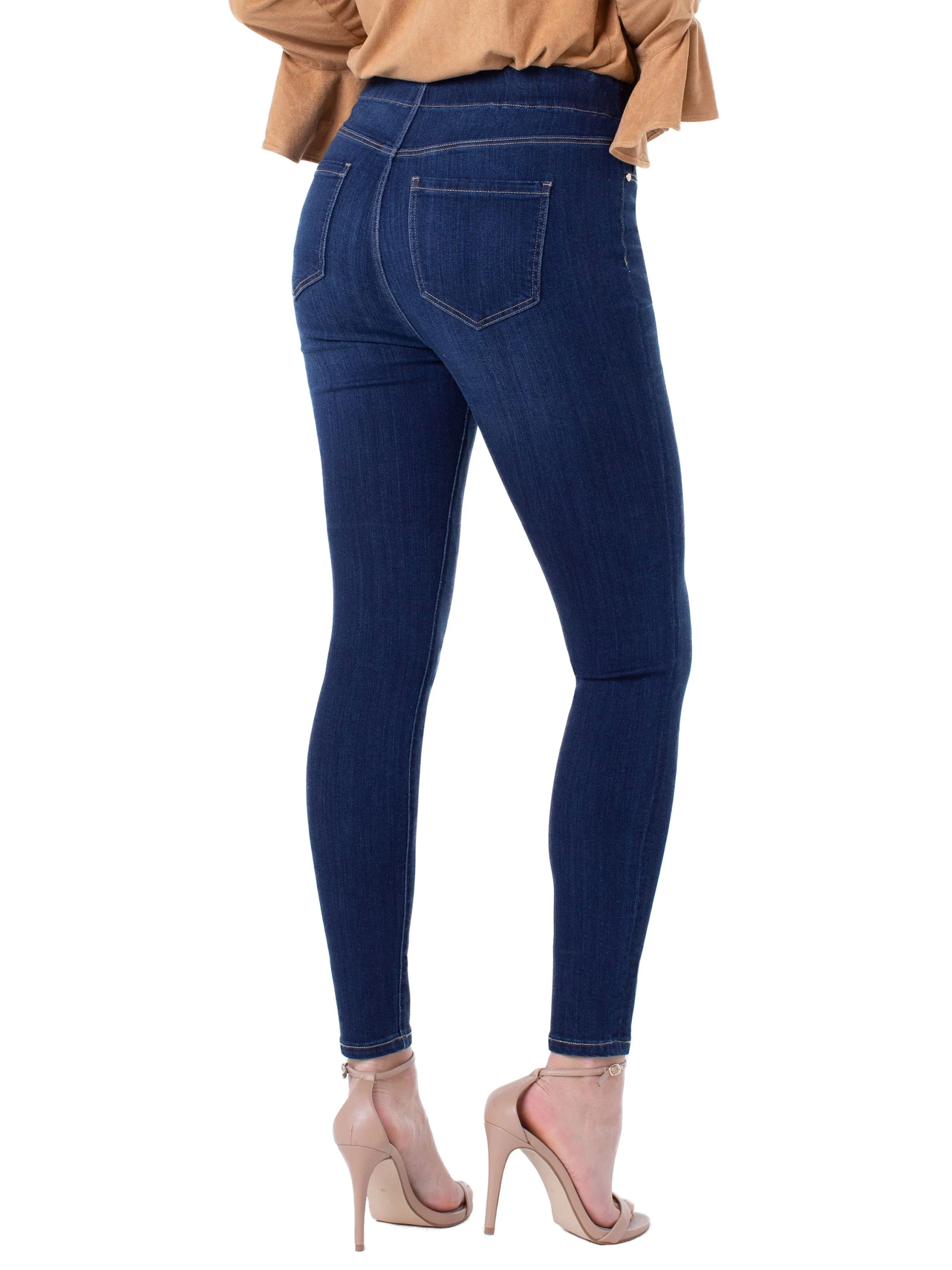 Liverpool Chloe Ankle Skinny Petites DEEP DENIM 4 Liverpool Chloe Ankle Skinny Petites DEEP DENIM - Image 2