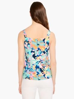 Color Field Tank AQUA MULTI -Classic Fashion Clothing Store M231082AQLPRODUCT 03