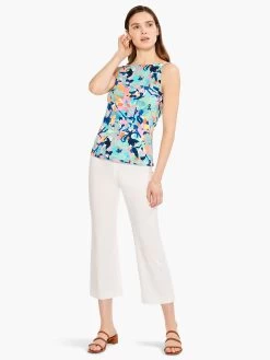 Color Field Tank AQUA MULTI -Classic Fashion Clothing Store M231082AQLPRODUCT 04