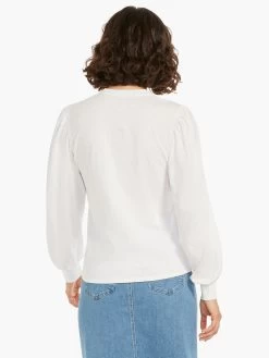 Embroidered Pop Shirt WHITE MULTI 8 Embroidered Pop Shirt WHITE MULTI -Classic Fashion Clothing Store M231085WMTPRODUCT 03