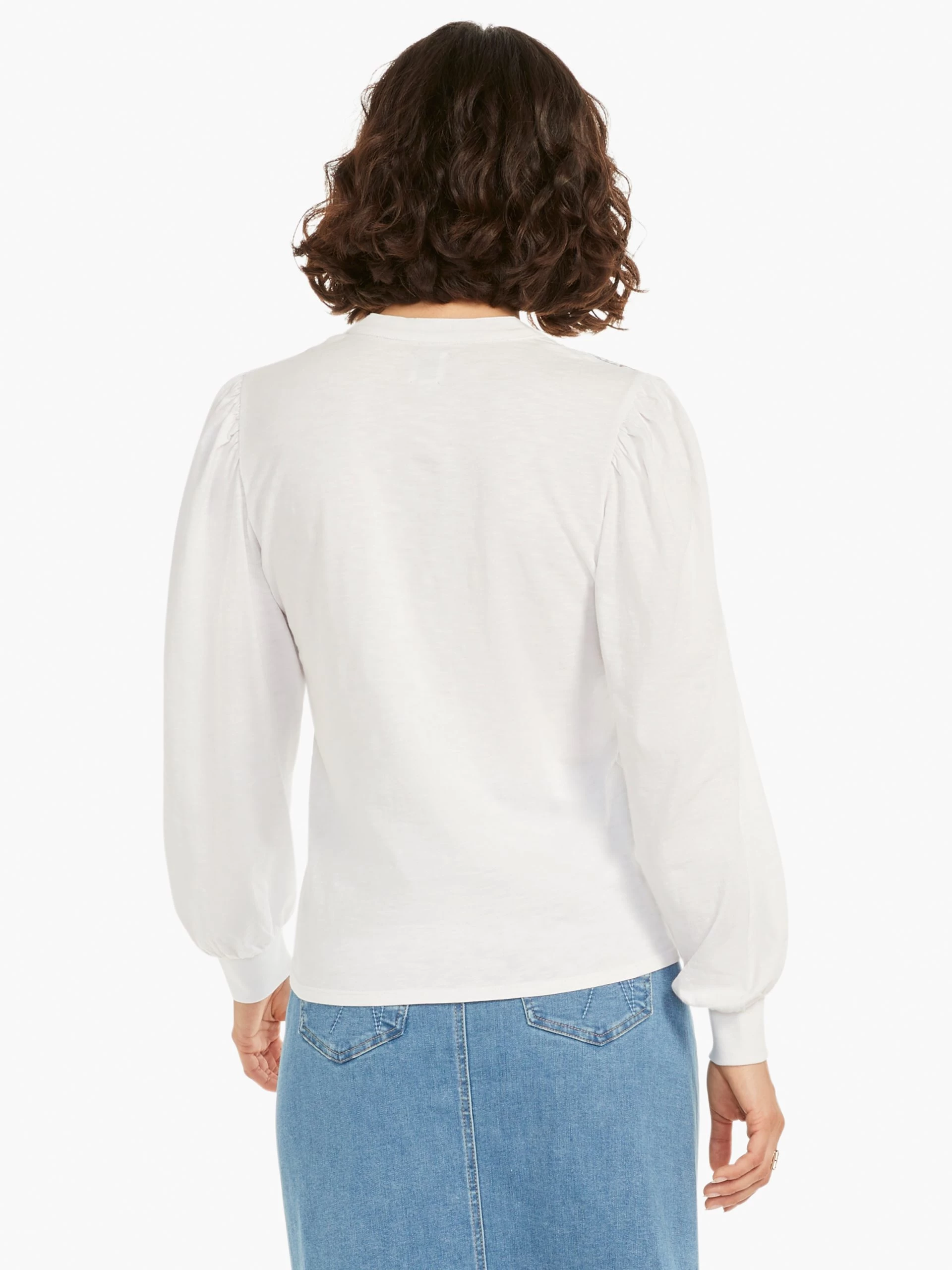 Embroidered Pop Shirt WHITE MULTI 5 Embroidered Pop Shirt WHITE MULTI - Image 3