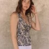 Flowing Ferns Tank NEUTRAL MULTI -Classic Fashion Clothing Store M231086NUMPRODUCT 01A