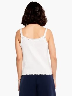 Crochet Cami PAPER WHITE 8 Crochet Cami PAPER WHITE -Classic Fashion Clothing Store M231114PWHPRODUCT 03