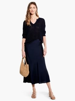 Summer Split Neck Sweater -Classic Fashion Clothing Store M231115DIDPRODUCT 04