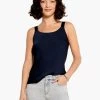 Crepe Cami DARK INDIGO -Classic Fashion Clothing Store M231635DIDPRODUCT 01