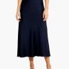 Crepe Slip Skirt DARK INDIGO -Classic Fashion Clothing Store M231709DIDPRODUCT 02