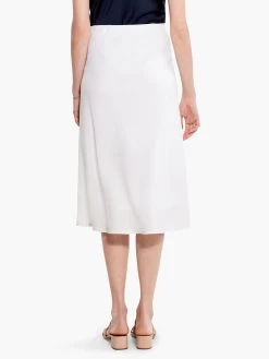 Rumba Linen Slip Skirt PAPER WHITE -Classic Fashion Clothing Store M231712PWHPRODUCT 04