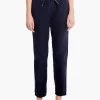 Cotton Poplin Relaxed Ankle Pant DARK INDIGO -Classic Fashion Clothing Store M231821DIDPRODUCT 02