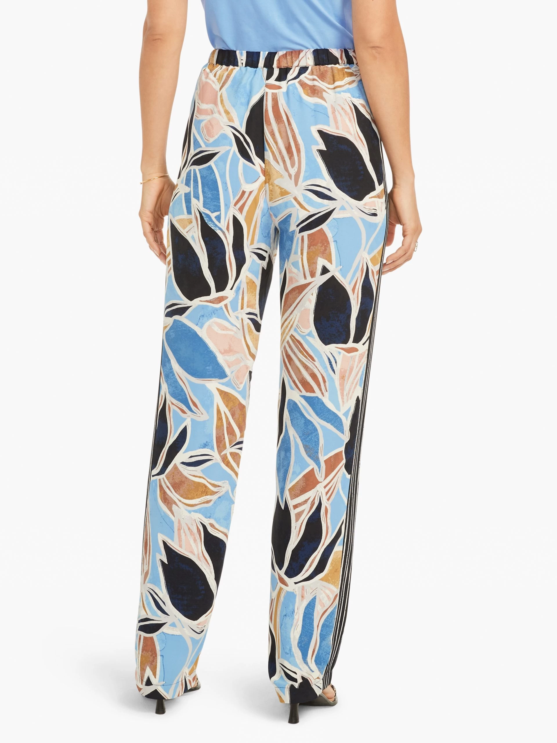 Sapphire Shades Wide-Leg Pant BLUE MULTI 6 Sapphire Shades Wide-Leg Pant BLUE MULTI - Image 4