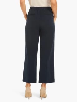 Avenue Summer Wide-Leg Crop Trouser DARK INDIGO -Classic Fashion Clothing Store M231845DIDPRODUCT 03