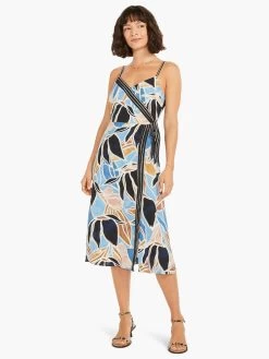 Sapphire Shades Dress BLUE MULTI 9 Sapphire Shades Dress BLUE MULTI -Classic Fashion Clothing Store M231900BLTPRODUCT 04