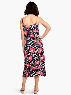 Flower Burst Slip Dress PINK MULTI -Classic Fashion Clothing Store M231952PKMPRODUCT 03