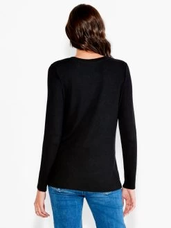 NZT Sweet Dreams Long Sleeve Crew Tee -Classic Fashion Clothing Store NZTESS1016BLXPRODUCT 03