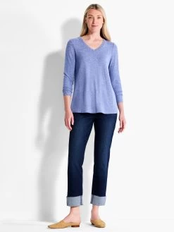 NZT Sweet Dreams V Tee IRIS -Classic Fashion Clothing Store NZTF231090IRSPRODUCT 04