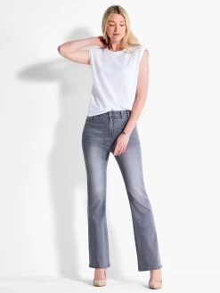 NZT Power Shoulder Crew Tank PAPER WHITE -Classic Fashion Clothing Store NZTF232035PWHPRODUCT 04