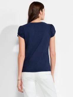 NZT Short Sleeve Tulip Sleeve Scoop Tee 8 NZT Short Sleeve Tulip Sleeve Scoop Tee -Classic Fashion Clothing Store NZTM232014DIDPRODUCT 03