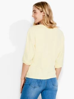 NZT Boat Neck Dolman Sleeve Tee CHAMOMILE 8 NZT Boat Neck Dolman Sleeve Tee CHAMOMILE -Classic Fashion Clothing Store NZTS231035CHOPRODUCT 03