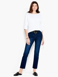 NZT Boat Neck Dolman Sleeve Tee PAPER WHITE -Classic Fashion Clothing Store NZTS231035PWHPRODUCT 04