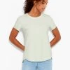 NZT Short Sleeve Shirt Tail Crew Tee