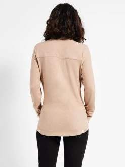 NZT Sweet Dreams Long Sleeve Shirt NATURAL -Classic Fashion Clothing Store NZTW232051NATPRODUCT 03