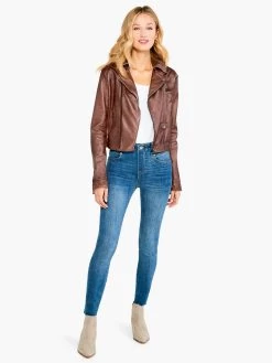 JKT Piper Leather Jacket BROWN -Classic Fashion Clothing Store PIPERBRNPRODUCT 04