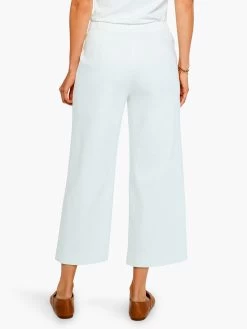 All Day Slim Wide Crop Pant PAPER WHITE -Classic Fashion Clothing Store R211802PWHPRODUCT 04