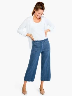 All Day Wide-Leg Crop Jean PACIFIC -Classic Fashion Clothing Store R211833PAFPRODUCT 01